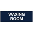 thumbnail image 1 of Signs ByLITA Basic Waxing Room Sign - Laser-Engraved Lettering | Durable ABS Plastic | Vibrant Colors | Powerful Foam Tape (Red) - Large, 1 of 3