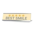 thumbnail image 1 of Signs ByLITA Best Smile Award, Silver Frame, Desk Sign (2x8"), 1 of 4