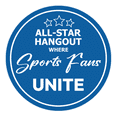thumbnail image 1 of Signs ByLITA Circle All-Star Hangout: Where Sports Fans Unite ABS Plastic | Laser Engraved | Easy Installation | Elegant Design Sign (Blue) - Large, 1 of 6