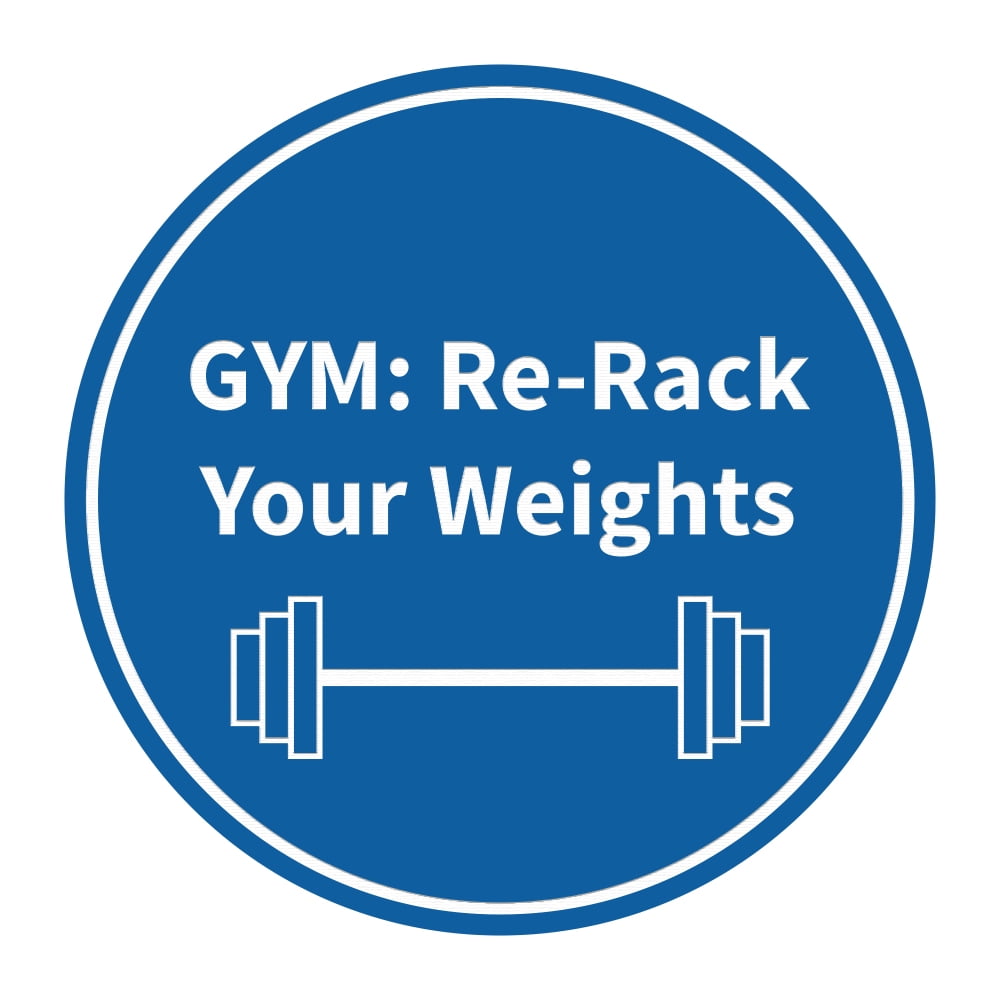 Rerack your weights sign hotsell
