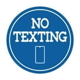 thumbnail image 1 of Signs ByLITA Circle No texting (Cellphone) Sign (Blue) - Medium, 1 of 6