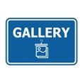 thumbnail image 1 of Signs ByLITA Classic Framed Gallery Sign (Blue) - Small, 1 of 6