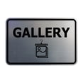 thumbnail image 1 of Signs ByLITA Classic Framed Gallery Sign (Brushed Silver) - Large, 1 of 6