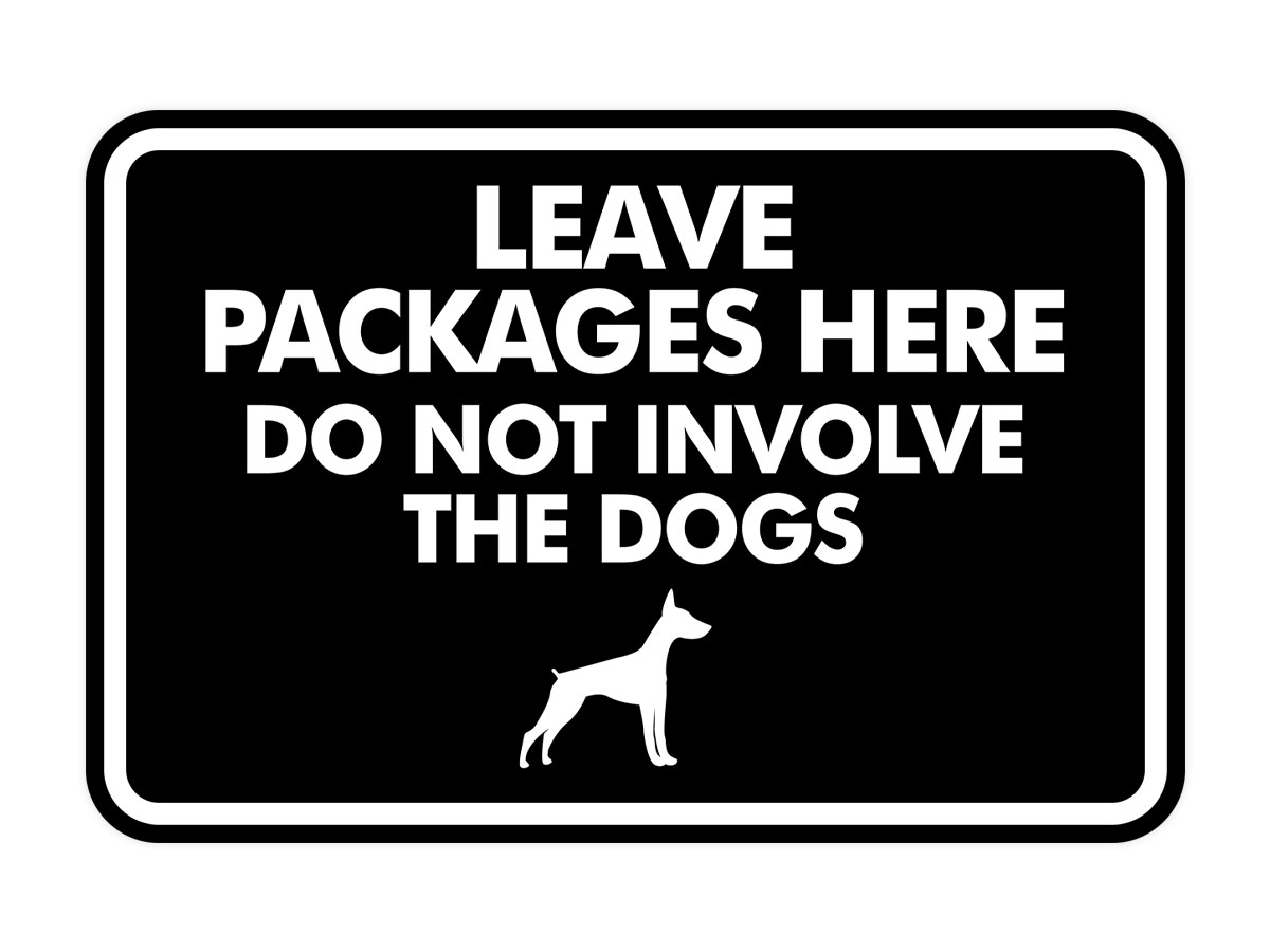 Do Not Tease Dogs Sign