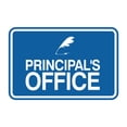thumbnail image 1 of Signs ByLITA Classic Framed Principal's Office Sign (Blue) - Small, 1 of 6