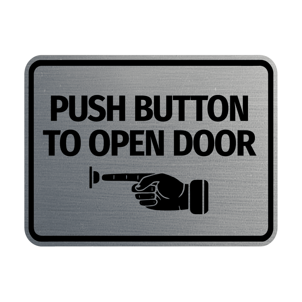 Push to open – Linden Signs & Print