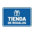 thumbnail image 1 of Signs ByLITA Classic Framed Tienda de Regalos Door or Wall Sign (Blue) - Medium, 1 of 7