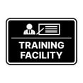 thumbnail image 1 of Signs ByLITA Classic Framed Training Facility Sign (Black) - Medium, 1 of 8