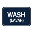 thumbnail image 1 of Signs ByLITA Classic Framed Wash (Lavar) Sign (Navy Blue / White) - Medium, 1 of 6