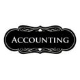 thumbnail image 1 of Signs ByLITA Designer Accounting Sign (Black) - Small, 1 of 5
