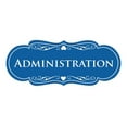 thumbnail image 1 of Signs ByLITA Designer Administration Sign (Blue) - Large, 1 of 5