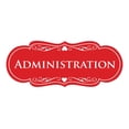 thumbnail image 1 of Signs ByLITA Designer Administration Sign (Red) - Large, 1 of 5