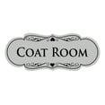 thumbnail image 1 of Signs ByLITA Designer Coat Room Sign (Lt Gray) - Large, 1 of 5