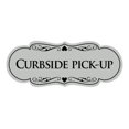 thumbnail image 1 of Signs ByLITA Designer Curbside Pick-up Sign (Lt Gray) - Large, 1 of 5
