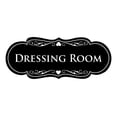 thumbnail image 1 of Signs ByLITA Designer Dressing Room Sign (Black) - Large, 1 of 5