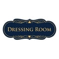 thumbnail image 1 of Signs ByLITA Designer Dressing Room Sign (Navy Blue/Gold) - Small, 1 of 5
