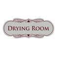 thumbnail image 1 of Signs ByLITA Designer Drying Room Sign (Light Grey / Burgundy) - Small, 1 of 5