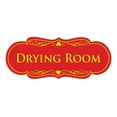 thumbnail image 1 of Signs ByLITA Designer Drying Room Sign (Red/Yellow) - Medium, 1 of 5