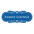 thumbnail image 1 of Signs ByLITA Designer Family Lounge Sign (Blue) - Small, 1 of 5