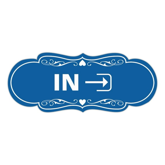 Signs ByLITA Designer In Sign (Blue) - Medium