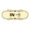 thumbnail image 1 of Signs ByLITA Designer In Sign (Ivory/Dark Brown) - Small, 1 of 5