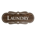 thumbnail image 1 of Designer Laundry Sign (Walnut) - Small 2 x 5", 1 of 6