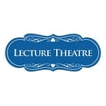 thumbnail image 1 of Signs ByLITA Designer Lecture Theatre Sign (Blue) - Small, 1 of 5