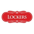 thumbnail image 1 of Signs ByLITA Designer Lockers Sign (Red) - Medium, 1 of 5