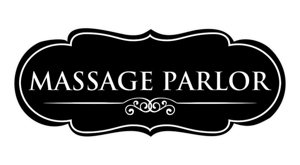 Signs ByLITA Designer Massage Parlor Elegant Design Clear Messaging ...