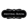 thumbnail image 1 of Signs ByLITA Designer Meeting Room Sign (Black / Silver) - Medium, 1 of 5