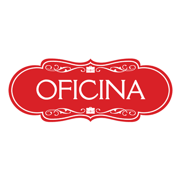 Signs ByLITA Designer Oficina Sign (Red) - Large
