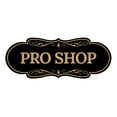 thumbnail image 1 of Signs ByLITA Designer Pro Shop Sign (Black Gold) - Medium, 1 of 8