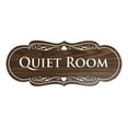 thumbnail image 1 of Signs ByLITA Designer Quiet Room Sign (Walnut) - Medium, 1 of 5