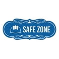thumbnail image 1 of Signs ByLITA Designer Safe Zone Sign (Blue) - Small, 1 of 5