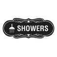 thumbnail image 1 of Signs ByLITA Designer Showers Sign (Black) - Large, 1 of 5