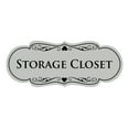 thumbnail image 1 of Signs ByLITA Designer Storage Closet Sign (Lt Gray) - Large, 1 of 5