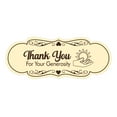thumbnail image 1 of Signs ByLITA Designer Thank You for Your Generosity Sign (Ivory/Dark Brown) - Large, 1 of 8