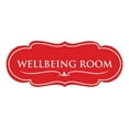thumbnail image 1 of Signs ByLITA Designer Wellbeing Room Elegant Design Clear Messaging Durable Construction Easy Installation Sign (Red) - Small, 1 of 5