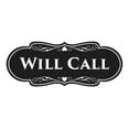 thumbnail image 1 of Signs ByLITA Designer Will Call Sign (Black) - Large, 1 of 5