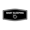 thumbnail image 1 of Signs ByLITA Fancy Baby Sleeping Graphic Room Decoration Sign (Black) - Large, 1 of 6