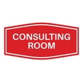 thumbnail image 1 of Signs ByLITA Fancy Consulting Room Sign (Red) - Large, 1 of 5