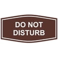 thumbnail image 1 of Signs ByLITA Fancy Do Not Disturb Sign - Laser-Engraved Lettering | Durable ABS Plastic | Vibrant Colors | Powerful Foam Tape (Dark Brown) - Medium, 1 of 3
