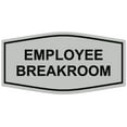 thumbnail image 1 of Signs ByLITA Fancy Employee Breakroom Sign - Laser-Engraved Lettering | Durable ABS Plastic | Vibrant Colors | Powerful Foam Tape (Lt Gray) - Medium, 1 of 2