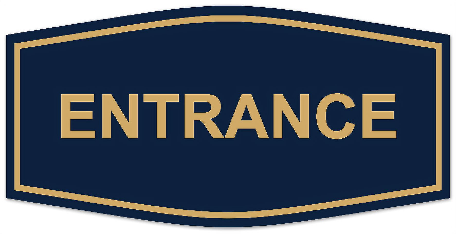 Getting Fancy Sign Signs ByLITA Fancy Entrance Sign - Laser-Engraved Lettering | Durable ...