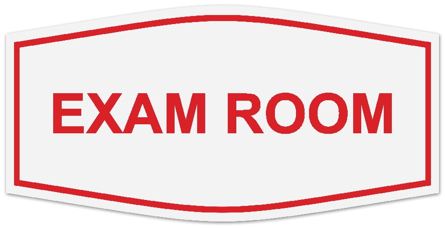 Signs ByLITA Fancy Exam Room Sign - Laser-Engraved Lettering | Durable ...