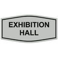 thumbnail image 1 of Signs ByLITA Fancy Exhibition Hall Sign - Laser-Engraved Lettering | Durable ABS Plastic | Vibrant Colors | Powerful Foam Tape (Lt Gray) - Large, 1 of 2