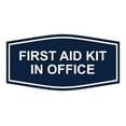 thumbnail image 1 of Signs ByLITA Fancy First Aid Kit in Office Sign (Navy Blue / White) - Small, 1 of 5