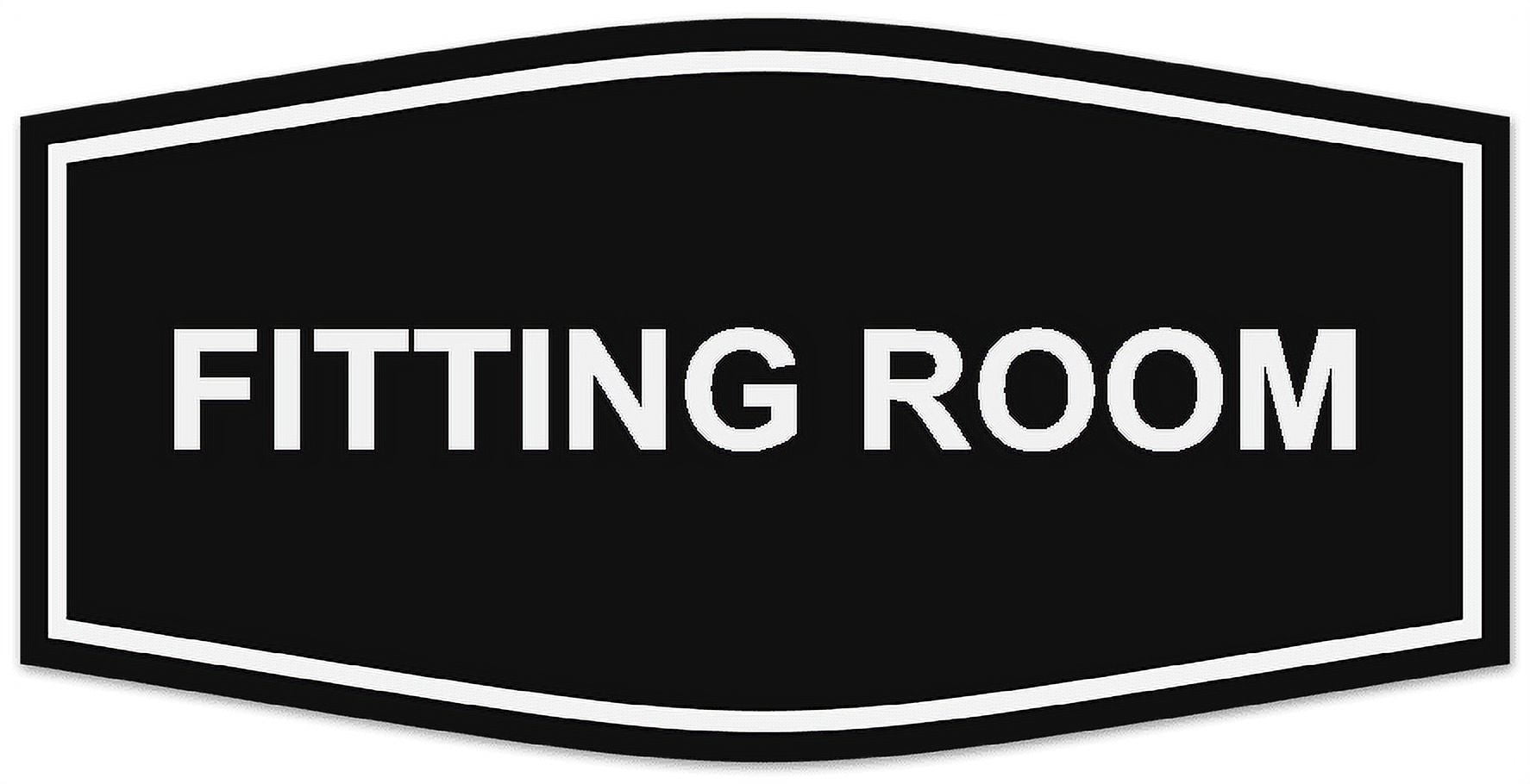 Signs ByLITA Fancy Fitting Room Sign - Laser-Engraved Lettering ...