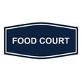 thumbnail image 1 of Signs ByLITA Fancy Food Court Sign (Navy Blue / White) - Small, 1 of 5