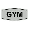 thumbnail image 1 of Signs ByLITA Fancy Gym Sign (Lt Gray) - Large, 1 of 5